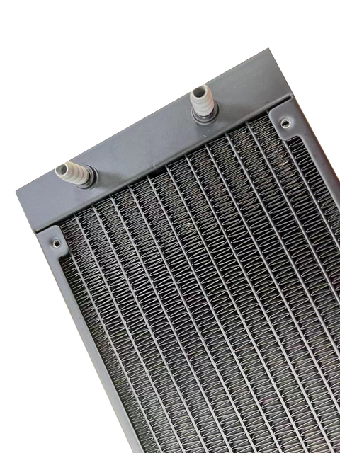 OEM-maßgeschneiderte Heatpipes-Kühlkörper, Aluminium-Kupfer-geschweißter Pin-Lamellen-Wärmetauscher-Kühlkörper